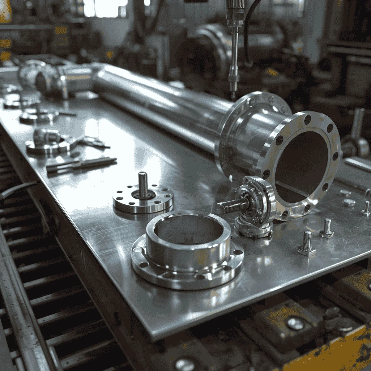 Kendinden Flanşlı Kanal İmalatı